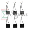 6PCS CBB61 450V 3.5uf  2 wires 50/60Hz Capacitor Terminal Ceiling Fan Motor UL Listed