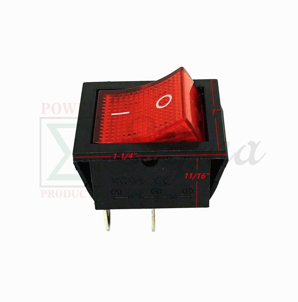 Red 4 Pin On Off Switch Replaces P54296 For WEN Recoil Start Gasoline ...