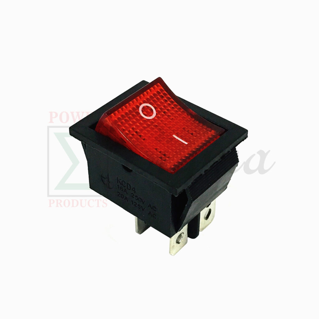 Red 4 Pin On Off Switch Replaces P54296 For WEN Recoil Start Gasoline ...