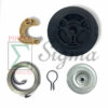 Recoil Starter Ratchet Reel Spring for Storm CAT 63CC 2HP 800/900W 60338 66619 69381 For Harbor Freight Tail Gator 63025 63024 for Pulsar PG1202S 1200 Watts For ETQ950 TG1200 2 Cycle 64CC Generator