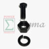 Tine Bolt 12 Sets Replace 505012 King Kutter Rotary Tiller TG-48 TG-60 TG-72 For Rural King Sigma Country Way 48” 60” 72” 84” 4FT 5FT 6FT 7FT For For Agri Supply ASC Rotary Tiller 77709 77710 77711 - Image 2