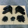 10 Left 10 Right Tine & Bolt For King Kutter Rotary Tiller TG-72 505002 505006 - Image 4