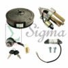 Electric Key Starter Upgrade Kit For Harbor Freight Predator 6500 Watt 420cc Recoil Generator & 5000 5500 6500 Watts 11HP 13HP Manual Cable Start Generator - Image 2