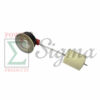 Push-in Round Fuel Tank Level Gauge for Generac GP3600 for CAT RP3600 for Champion CPE 3500/4250 Watts 224cc Open Inverter Generator and 4500-Watt 100892 200978 Inverter Generator 4" Long Metal Arm - Image 3