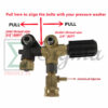 Unloader & Detergent Soap Siphon Hose for Mi-T-M 8-0632 8-0635 Replaces AR Pumps AR20821 46228 AR20888 - Image 2