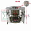 Aluminum Alloy Piston & Piston Ring Pin Clip Kit for 186FA 186FAE 418CC 10HP Diesel Engine Diameter 86MM Height 78 MM - Image 3
