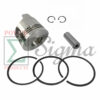 Aluminum Alloy Piston & Piston Ring Pin Clip Kit for 186F 186FE 406CC 9HP 10HP Diesel Engine Diameter 86MM Height 79MM