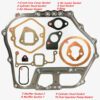 Gasket Piston Bearing Kit For Yanmar L100 & 186F 186FE 406CC 10HP Diesel Engine - Image 3