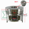 POWER PRODUCTS High Strength Aluminum Alloy Piston for China 186F 186FE 406CC Chinese Diesel Engine Diameter 86mm Height 79 mm - Image 2