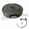 Key Shaft Flywheel and Charging Coil For Head Light For on Honda Two Stage 28" Snow Blower GX240 GX270 For Head Light on Predator 301cc 8HP Engine