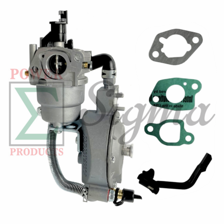 Dual Fuel Carburetor for DuroMax XP4850HX XP4850EH for Sportsman 4000/3500W GEN4000DF for Wen DF475T 4750/3800W For Pulsar 5250/4250 Watts PG5250B Gas Propane Generator