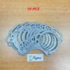 10 PCS Cylinder Head Gasket Old Stock For Honda GX 390 GX390 11HP 13HP 188F 389CC For Predator 13HP 420cc Gas Engine 69736 60340 60349 For 7000/8750W 7250/9000W Gas Generator