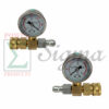 2PCS Pressure Gauge 5800 PSI With 3/8" Inch FPT Quick Connect For Power High Pressure Washer