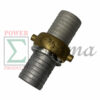 Sigma Camlock Fitting 1.5" Aluminum Thread Female Male  Hose Barb Coupler Clamp - Image 3