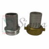 Sigma Camlock Fitting 1.5" Aluminum Thread Female Male  Hose Barb Coupler Clamp - Image 2
