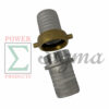 Sigma Camlock Fitting 2" Aluminum Thread Female Male Hose Barb Coupler Clamp - Image 2