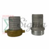 Sigma Camlock Fitting 2" Aluminum Thread Female Male Hose Barb Coupler Clamp - Image 5