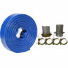 3" IN X 100' Feet Agricultural PVC Lay Flat Discharge Pump Hose Threaded Camlock