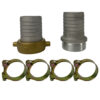 2" Inch X 300'Feet Agricultural PVC LayFlat Discharge Pump Hose Threaded Camlock - Image 2