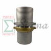 Sigma Camlock Fitting 6" Aluminum Thread Female Male Hose Barb Coupler Clamp - Image 2