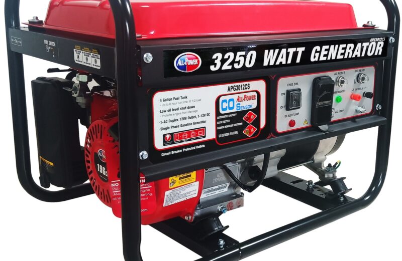 The All Power 3250-Watt 4-Cycle Gasoline Powered Portable Generator APG3012G