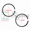 Piston Kit With Rings Pin Clip For 2HP 2-Stroke 2-Cycle 72cc 47mm Gas Generator - Image 3