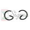 Piston Kit With Rings Pin Clip For 2HP 2-Stroke 2-Cycle 72cc 47mm Gas Generator - Image 6