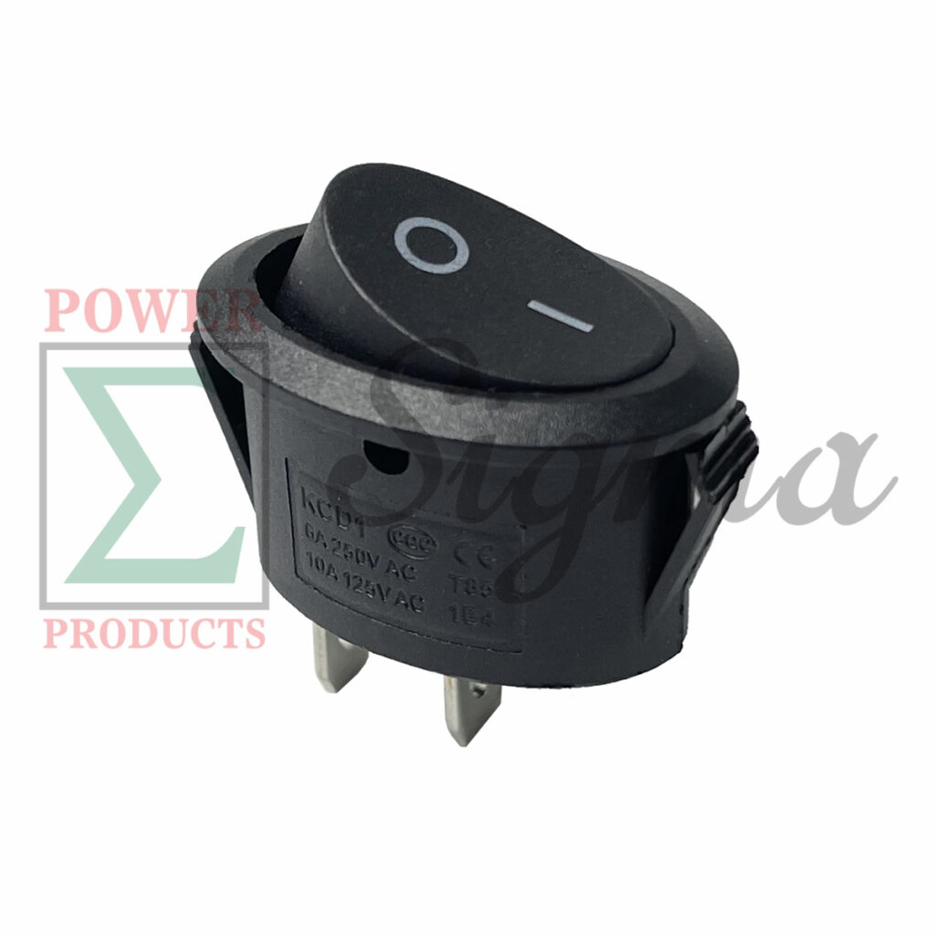 10-Pack Oval Boat Rocker Switch 2 Terminal 2 Position On/Off AC 125V ...