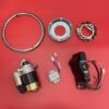 Diesel Electric Starter Rectifier Flywheel Gear Dynamo Ignition Switch Box For 186F 186FE 186FA 186FAE Engine For Yanmar L100 10HP Engine