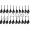 40 PCS Left-Hand LH & Right-Hand RH Rubber Rake Teeth For New Holland 216 258 For Rolabar Rake 259/260 For Allen Rakes 850613/850614 65668 96R23/96R24 Yoke opening 1-55/64" Bolt hole Dia. 3/8" Length 10” Tine Dia. 9/32” - Image 2