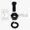 Tine Bolt Nut Washer Heavy Duty 84 Sets Replace King Kutter Rotary Tiller Tine Bolt Set Replaces 505084 For TG60/TG-G60 5' Wide Tillers - Image 3
