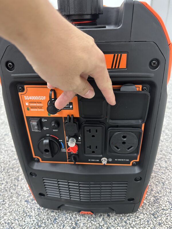 Sigma Portable Inverter Dual Fuel Generator 4000 Watts Super Quiet CO Alert Parallel and Series Capability Ideal For Outdoor Camping RV Trailer and Home Commercial backup power EPA Compliant Compact & Lightweight - Image 2