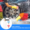 2PCS Bottle Snow Foam Lance Foam Cannon 1 L with 1/4’’ Quick Connector and 2 Pressure Washer Spray Nozzle Tips - Image 5