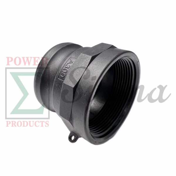 Sigma Polypropylene Type A Cam and Groove Couplings / 3-Inch Quick Connect & Disconnect Fittings / Hose Camlock Fittings--3" Male Camlock Adapter x 3" Female NPT Thread - Image 2