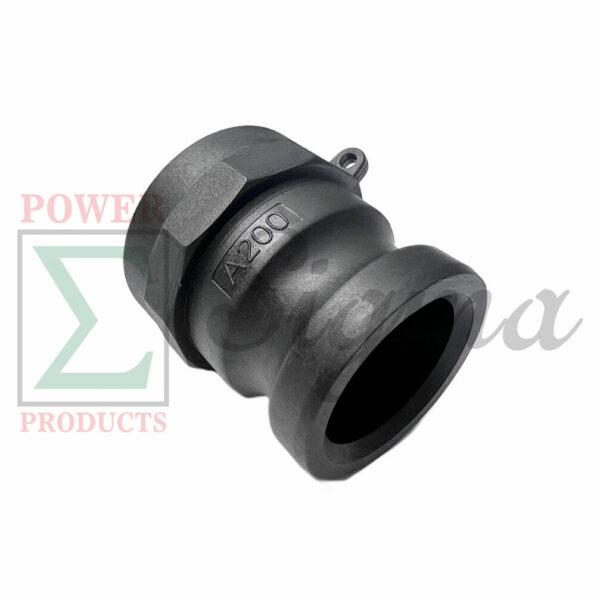 Sigma Polypropylene Type A Cam and Groove Couplings / 2-Inch Quick Connect & Disconnect Fittings / Hose Camlock Fittings--2" Male Camlock Adapter x 2" Female NPT Thread - Image 3