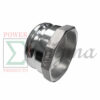 Sigma Aluminum Type A Cam and Groove Couplings / 4-Inch Quick Connect & Disconnect Fittings / Hose Camlock Fittings--4" Male Camlock Adapter x 4" Female NPT Thread