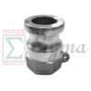 Sigma Aluminum Type A Cam and Groove Couplings / 1-Inch Quick Connect & Disconnect Fittings/ Hose Camlock Fittings--1" Male Camlock Adapter x 1" Female NPT Thread - Image 4