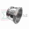 Sigma Aluminum Type A Cam and Groove Couplings / 3-Inch Quick Connect & Disconnect Fittings / Hose Camlock Fittings--3" Male Camlock Adapter x 3" Female NPT Thread