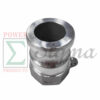 Sigma Aluminum Type A Cam and Groove Couplings / 1-Inch Quick Connect & Disconnect Fittings/ Hose Camlock Fittings--1" Male Camlock Adapter x 1" Female NPT Thread - Image 3