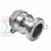 Sigma Aluminum Type A Cam and Groove Couplings / 1-Inch Quick Connect & Disconnect Fittings/ Hose Camlock Fittings--1" Male Camlock Adapter x 1" Female NPT Thread - Image 2