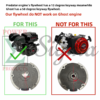 Electric Start Flywheel Ignition Coil For Predator 212cc 6.5HP 170F 0.71" Engine - Image 2