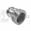 Sigma Aluminum Type A Cam and Groove Couplings / 1-Inch Quick Connect & Disconnect Fittings/ Hose Camlock Fittings--1" Male Camlock Adapter x 1" Female NPT Thread