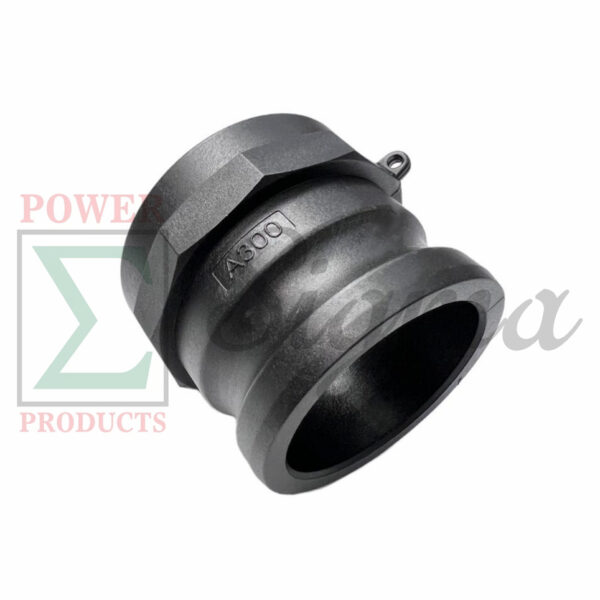 Sigma Polypropylene Type A Cam and Groove Couplings / 3-Inch Quick Connect & Disconnect Fittings / Hose Camlock Fittings--3" Male Camlock Adapter x 3" Female NPT Thread - Image 3