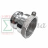 Sigma Aluminum Type A Cam and Groove Couplings / 2-Inch Quick Connect & Disconnect Fittings / Hose Camlock Fittings--2" Male Camlock Adapter x 2" Female NPT Thread
