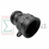 Sigma Polypropylene Type A Cam and Groove Couplings / 1-Inch Quick Connect & Disconnect Fittings/ Hose Camlock Fittings--1" Male Camlock Adapter x 1" Female NPT Thread - Image 3