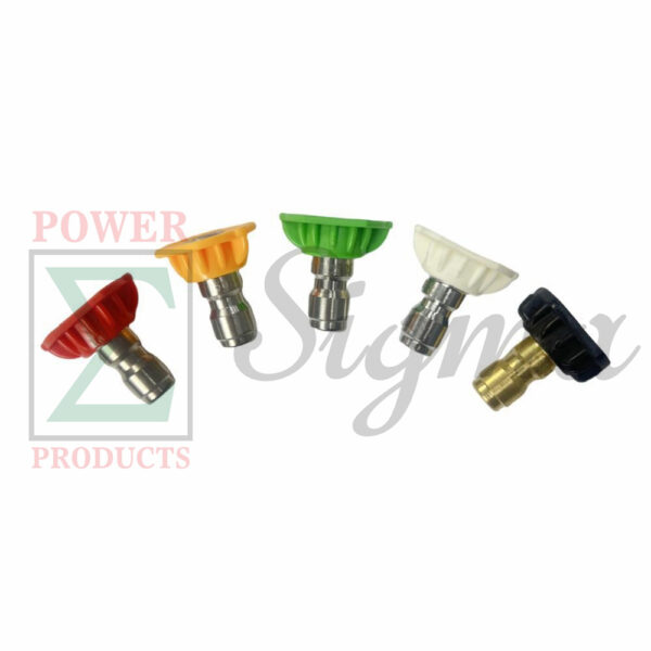 5PCS Spray Nozzle Tips For A-iPower 2700 2800 PSI 2.3 2.4 GPM Pressure Washer For All Power 2400 3200 PSI 2.5 2.6 GPM Pressure Washer…