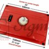 Fuel Tank NO VENT VALVE For Predator 3200/4000 3500/4375 Watts 6.5HP Non-Inverter Generator For Westinghouse WGen3600 4650W For Generac GP3250 Centurion 3250 /3750 Watts All Power America APG3012 2500/3250 Watts Generator - Image 2