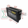 4-Model Intelligauge Meter (Session & Total Run Time Volts Frequency) For Champion Dual Fuel Generator 3500-Watt 3650-Watt 3800-Watt 8000-Watt 9200-Watt Model# 200966 200965 200972 201052 201194 - Image 2