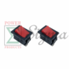 2PCS Electric Start Off Momentary Rocker Switch for Predator 3500 Watts Inverter Generator SKU 56720 63584 59137 for Generac 3500W IQ3500 Inverter Generator 7127 7723