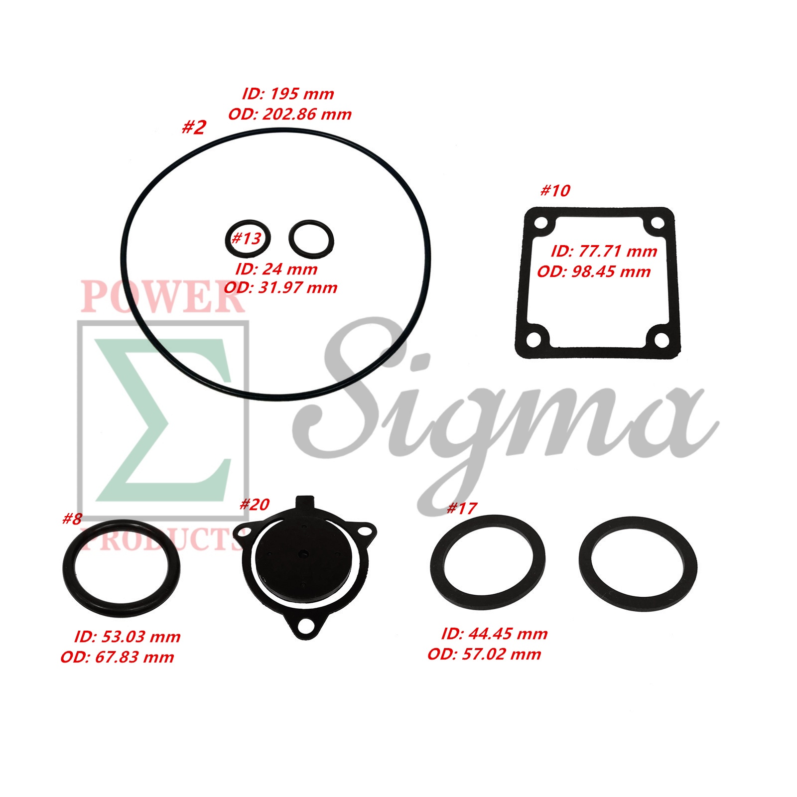 Sigma NPT Thread Outlet Water Flange For DuroMax XP650WP 3-Inch 208cc Gas Water Pump – 689693